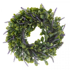 Lavender Artificial Wreath