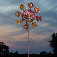 FlowerBee Solar Windspinner