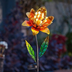GloBloom Solar Flower Stake - Yellow