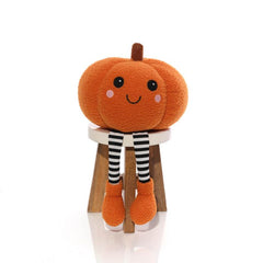 CREEPY CUTIES SITTING PUMPKIN WITH DANGLY LEGS