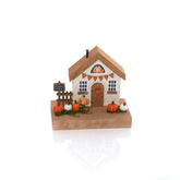 HARVEST HOME WOOD PUMPKIN COTTAGE