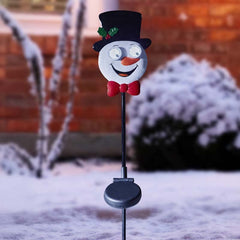 Blinkin' Frosty Snowman Stake