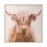 Highland Cow Canvas