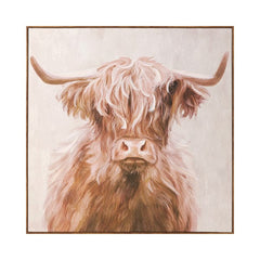 Highland Cow Canvas