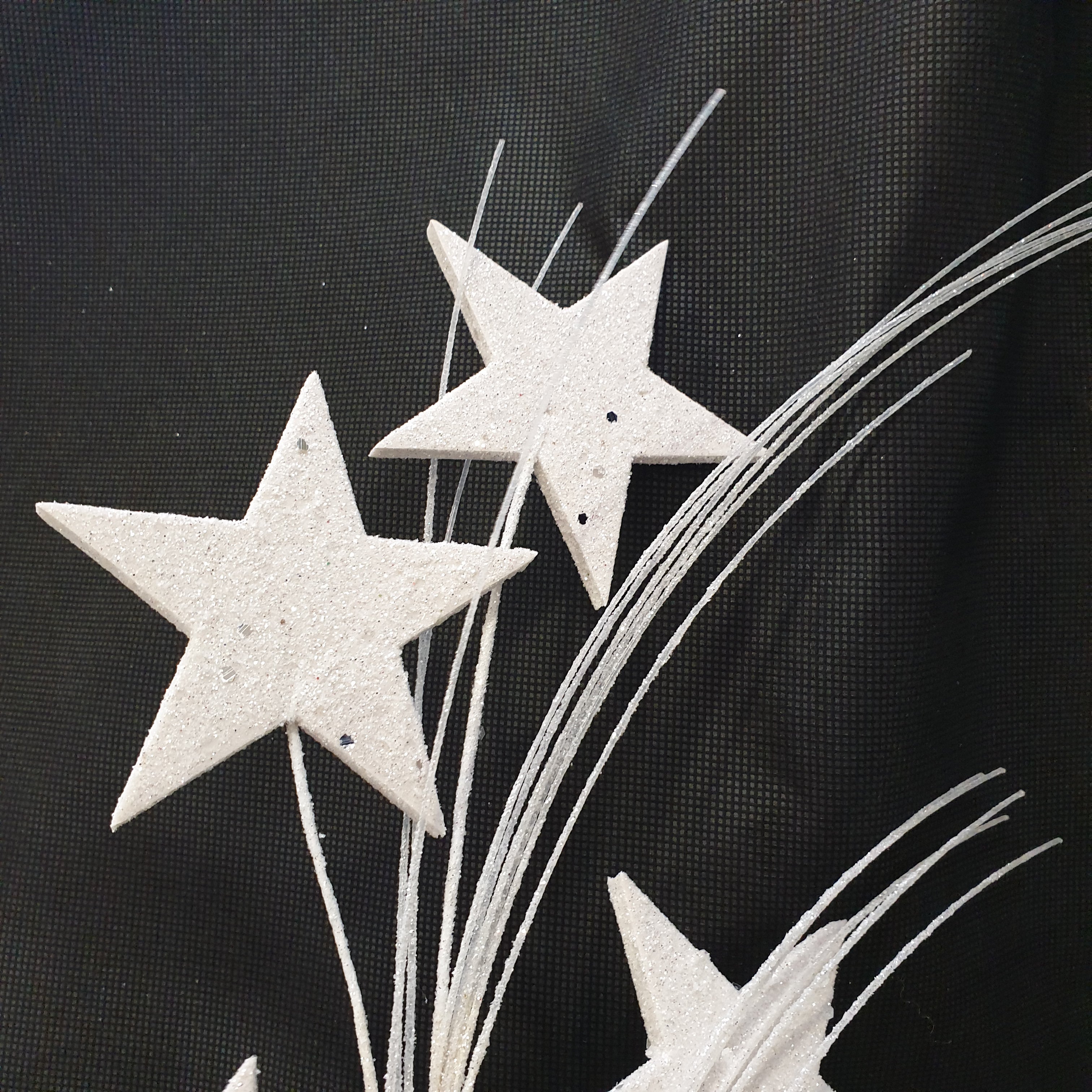 Glitter Star Spray Stem