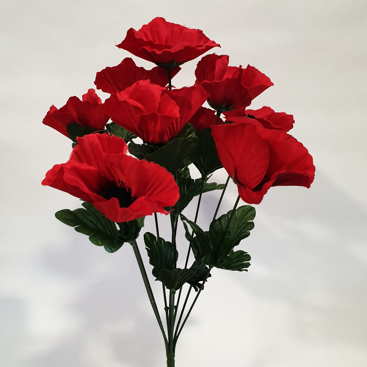 Artificial Poppy Floral Bouquet