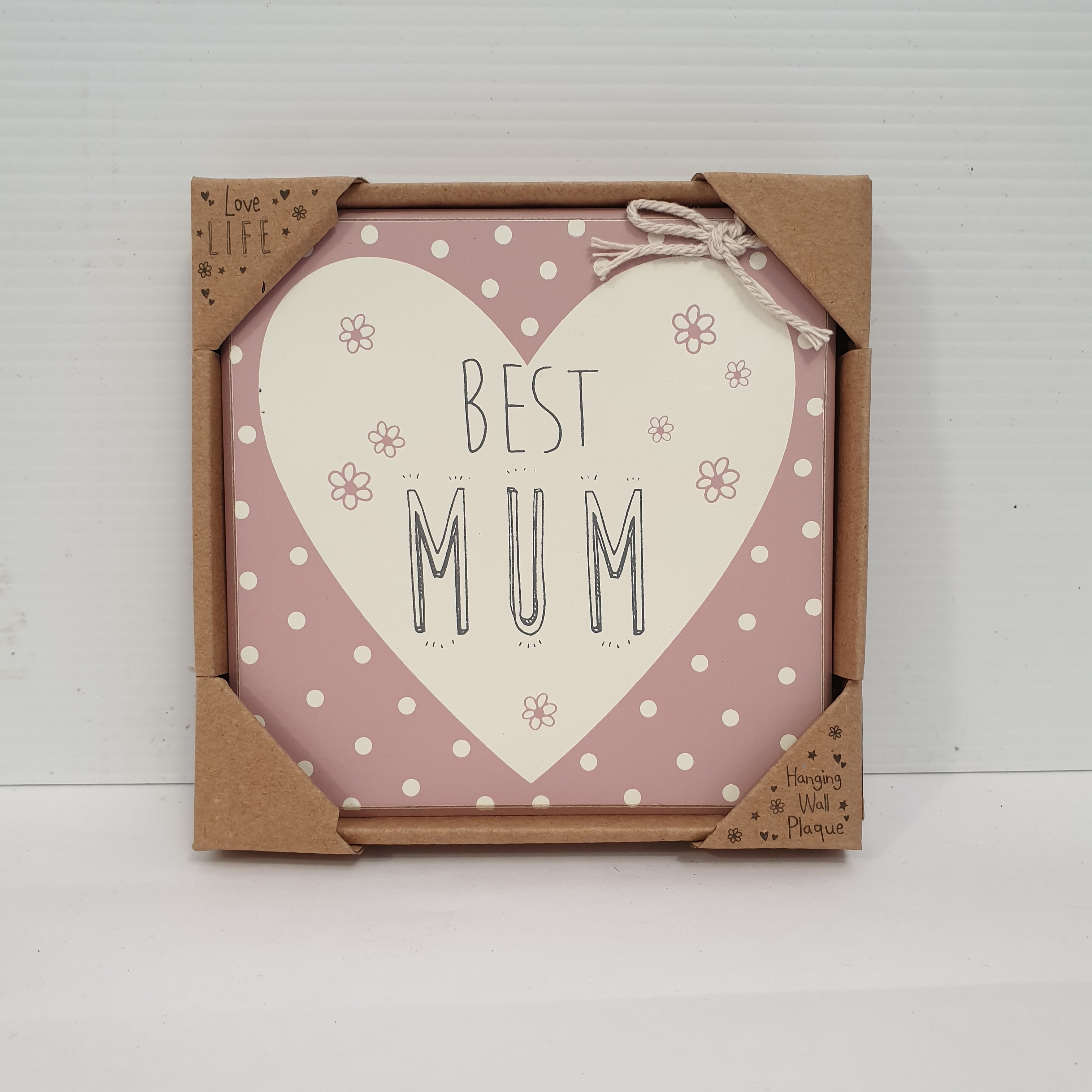 Best Mum Plaque