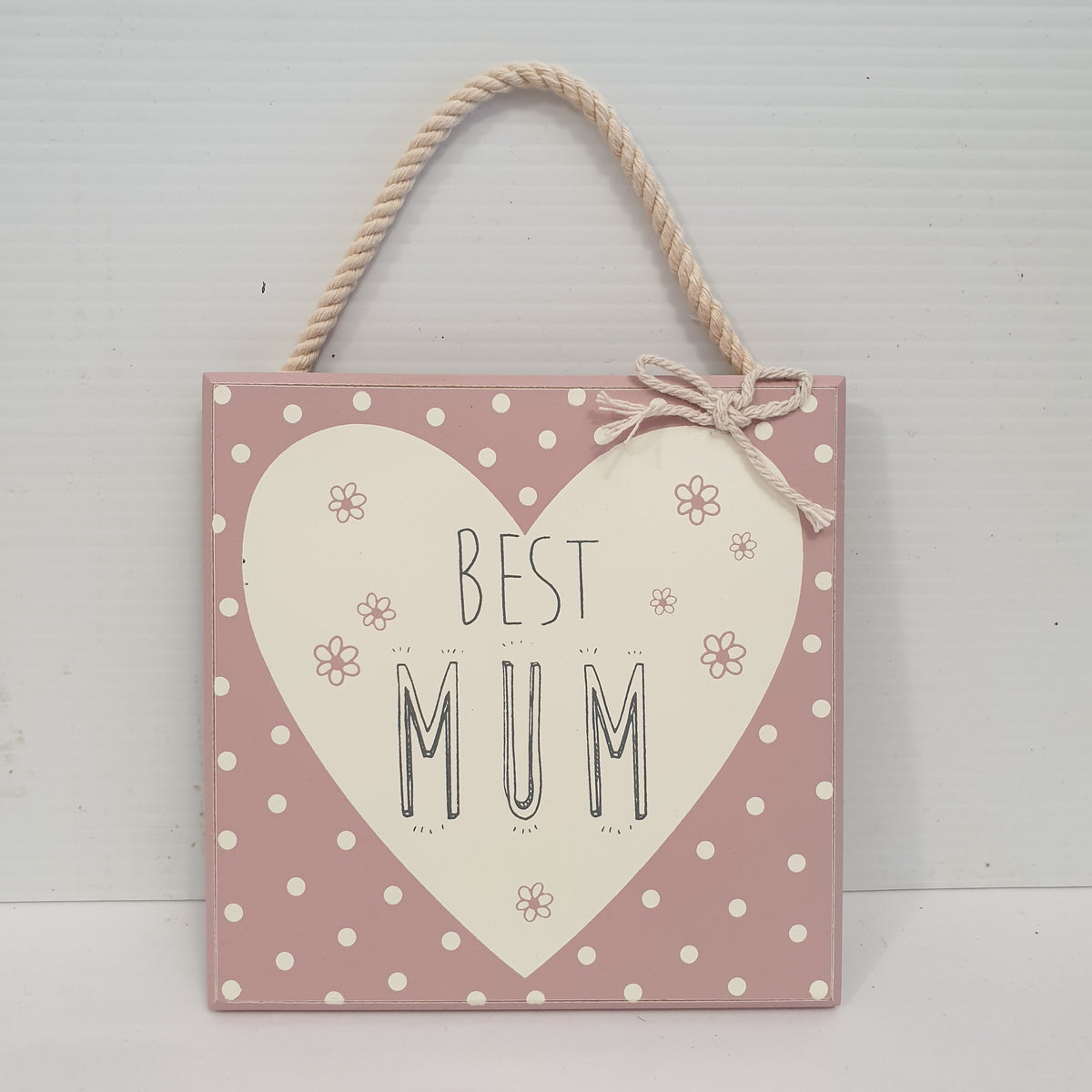 Best Mum Plaque