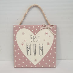 Best Mum Plaque