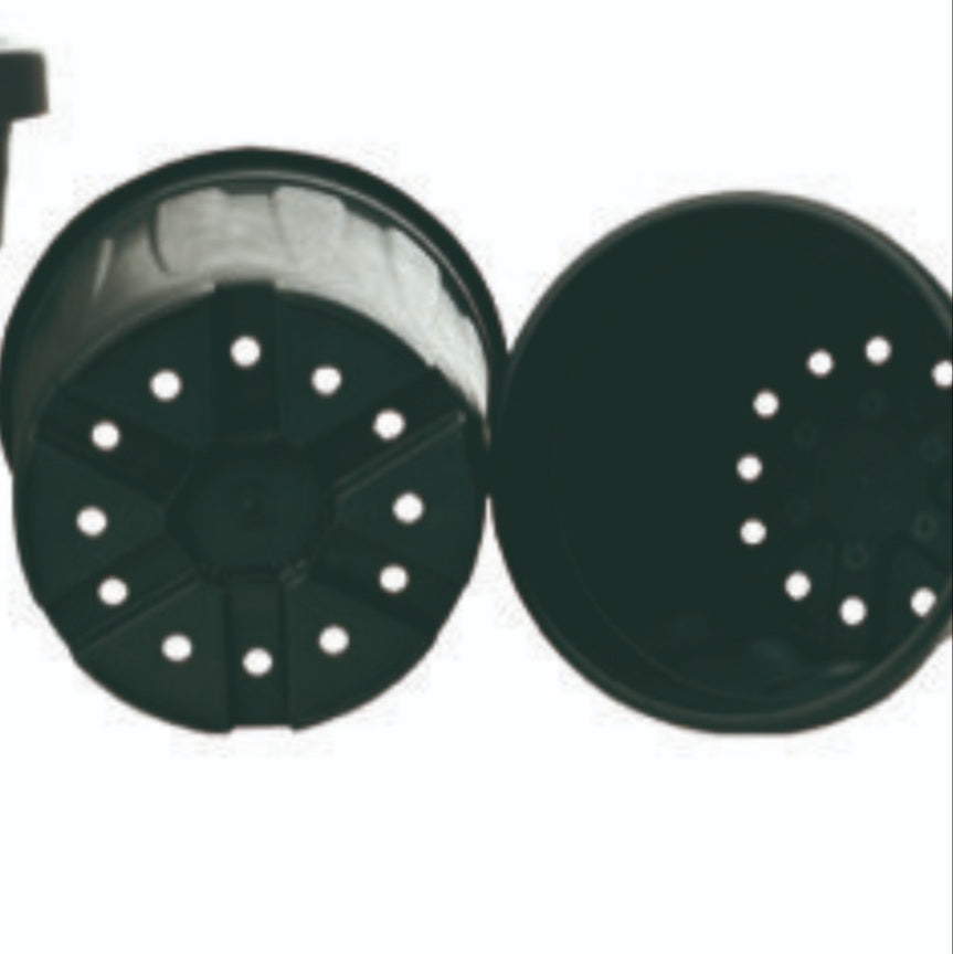 Fenice 70 Litre Black Plastic Pot