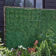 Artificial Boxwood Screening Panel