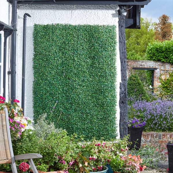 Artificial Boxwood Screening Panel