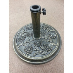 9kg Resin Parasol Base Bronze