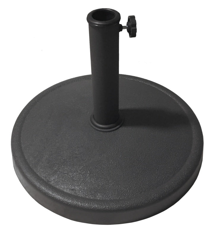 14kg Grey Resin Parasol Base