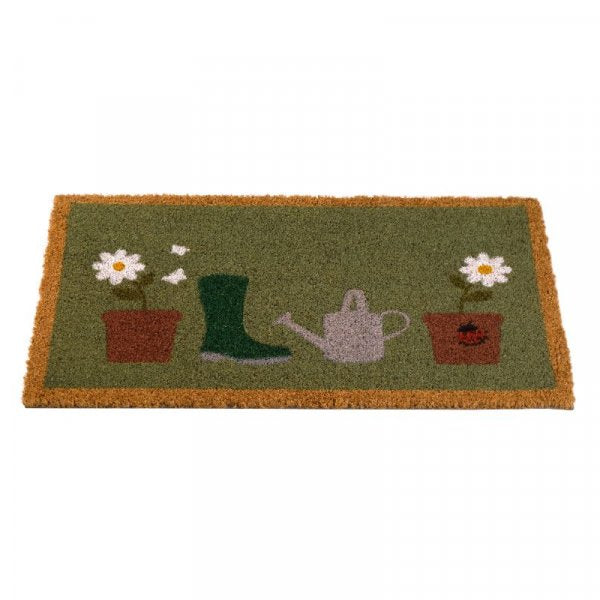 Flower Pots Door Mat