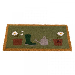 Flower Pots Door Mat