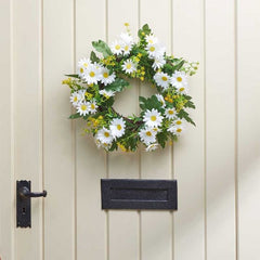 Artificial Daisy Wreath