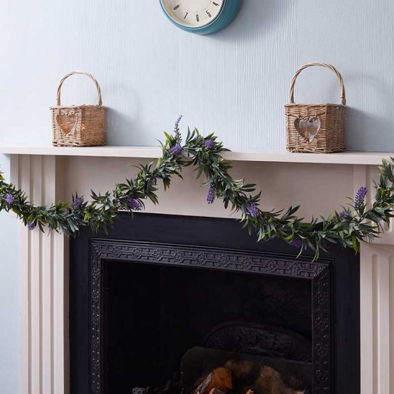 Lavender Artificial Garland