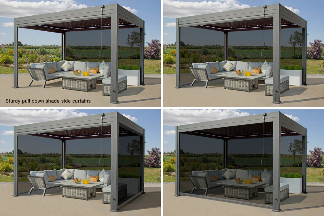 Athena 3 x 4m Aluminium Pergola
