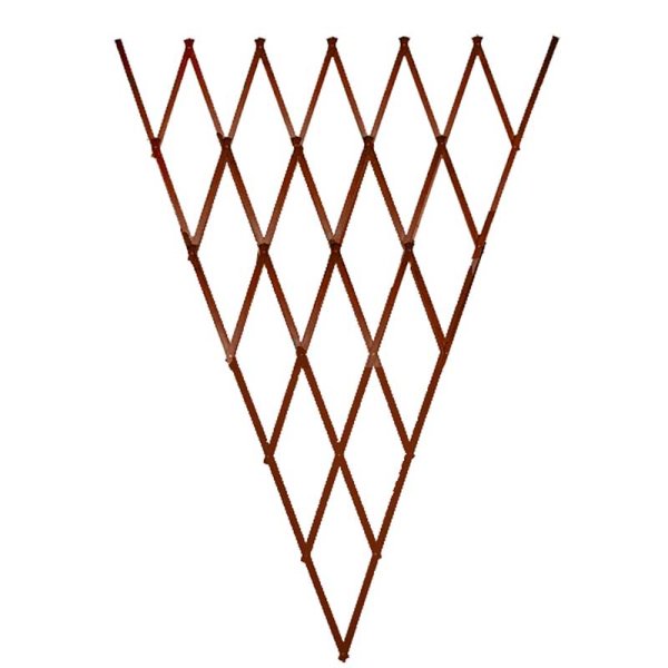 Expanding Fan Trellis - Tan 1.75 x 0.9m