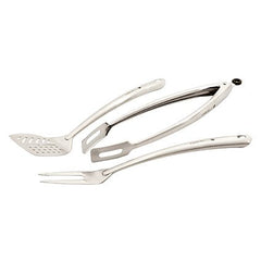 3 Piece Stainless Steel Barbecue Tool Set