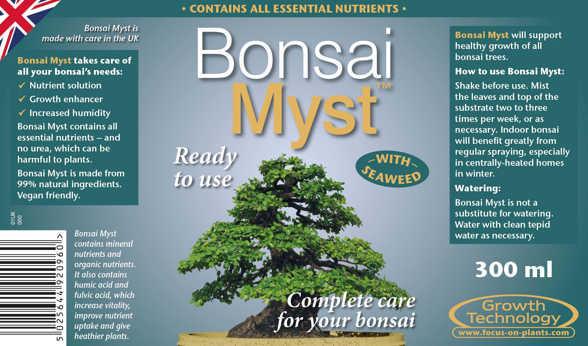 Bonsai Myst 300ml
