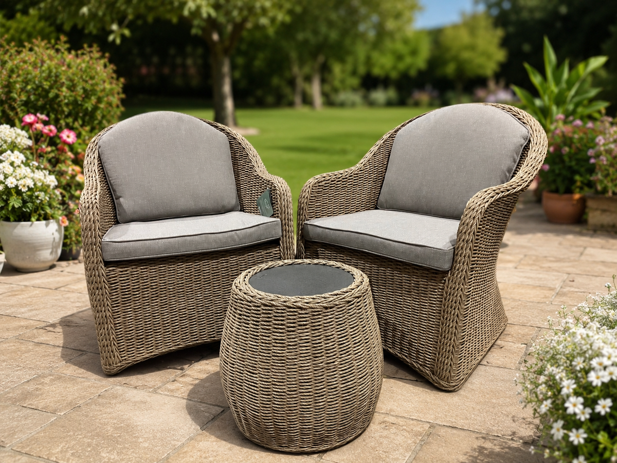 Bellagio Swivel Chair Set
