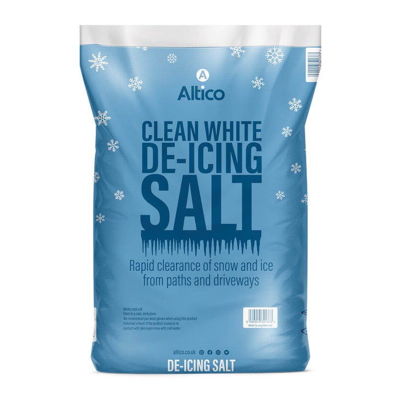 Clean White De-Icing Salt Large Bag