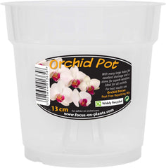 Clear Orchid Pot 13cm