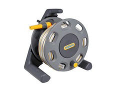 Hozelock Compact Hose Reel with 25m Hose and Fittings