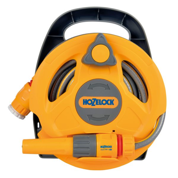 Hozelock 10m Micro Reel with Hose And Fittings 24279012