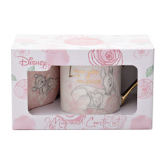 Disney Love You So Much Mug and Coaster Set