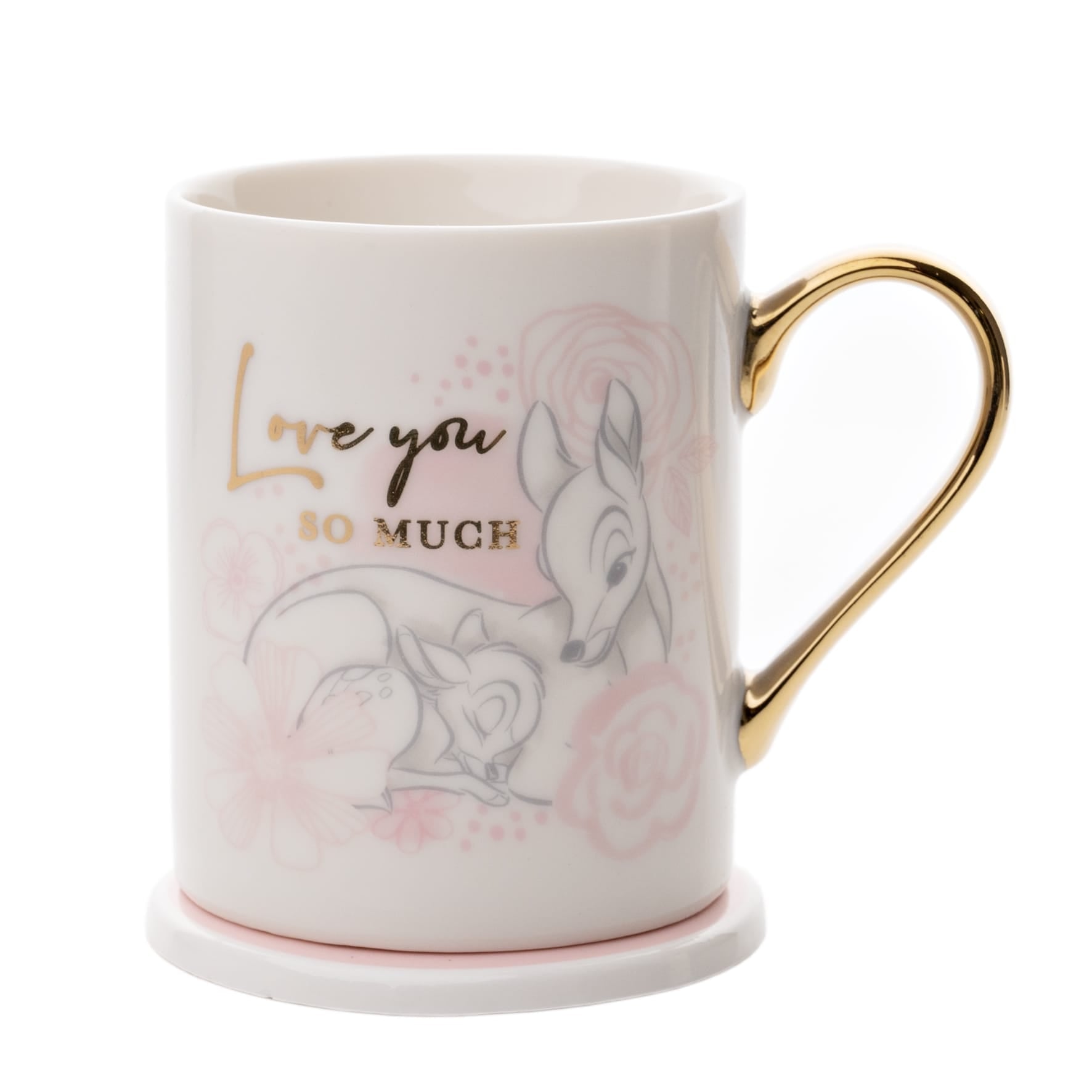 Disney Love You So Much Mug and Coaster Set