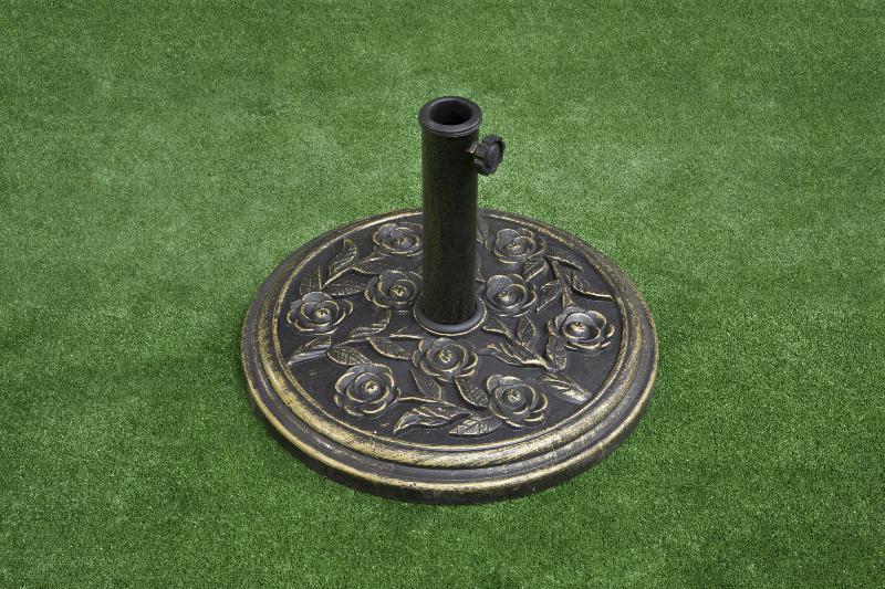 9kg Resin Parasol Base Bronze