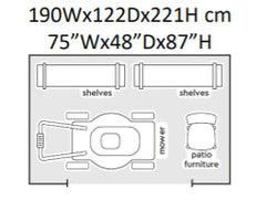 Henley 6mx4m Garden Shed
