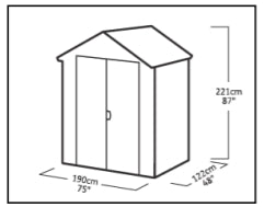 Henley 6mx4m Garden Shed