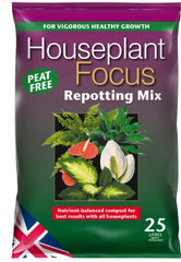 25L Houseplant Focus Repotting Mix Peat Free