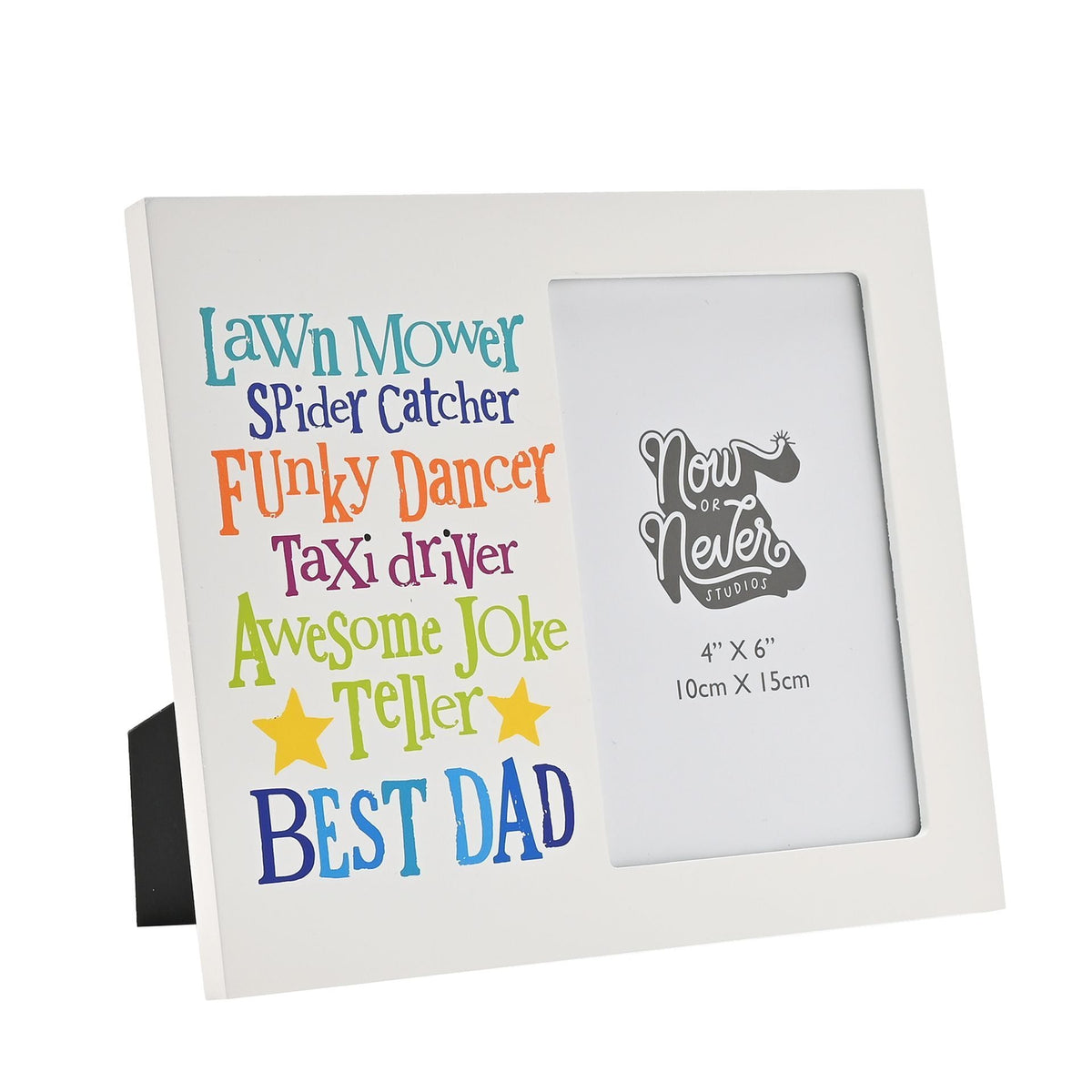 Brightside Best Dad Photo Frame