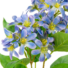 Eleganza Vernicia Flower Spray Lavender/Blue