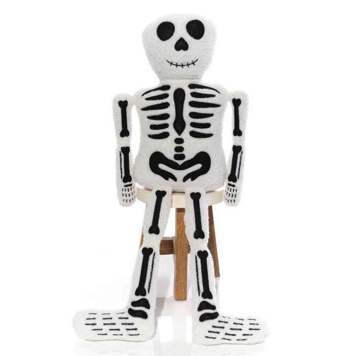 CREEPY CUTIES DANGLE LEG SITTING SKELETON