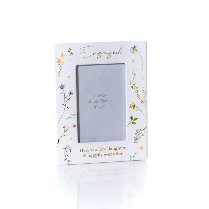 ENGAGEMENT CERAMIC PHOTO FRAME