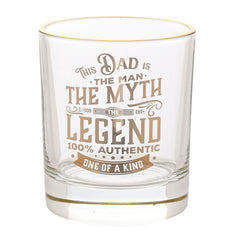 Harvey Makin Legend Tumbler Glass - Dad