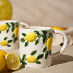 Hestia Lemons Ceramic Mug