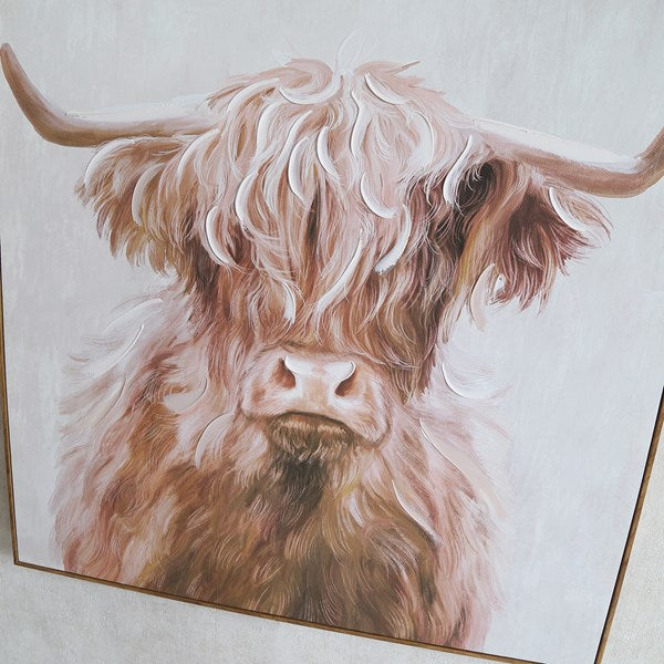 Highland Cow Canvas