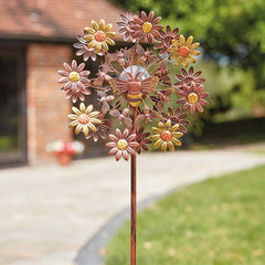 FlowerBee Solar Windspinner