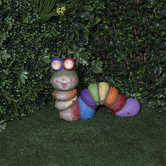 Caterpillar Ornament with Solar Rolling Eyes
