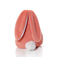 BUNNY HOPS PLUSH BACK FACING BUNNY SITTING ORNAMENT PINK