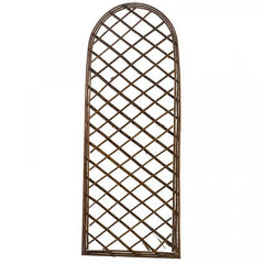 Extra Strong Framed Willow Trellis - Round Top