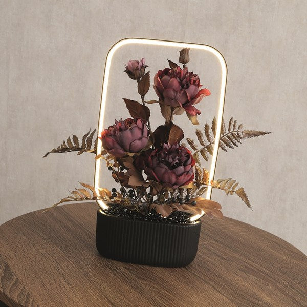 LED Floral Arrangement Lamp