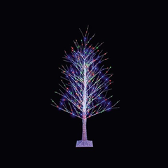 1.8m Birch Tree with 1100 Multi colour LEDs